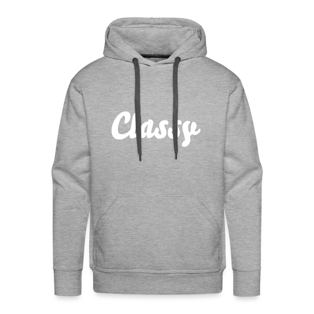 Classy Premium Hoodie - heather grey