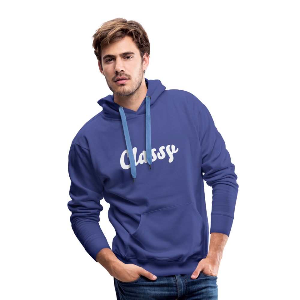 Classy Premium Hoodie - royal blue