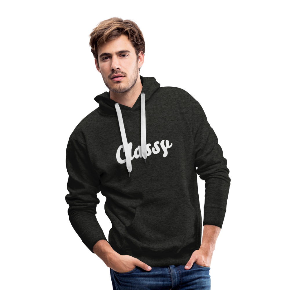 Classy Premium Hoodie - charcoal grey