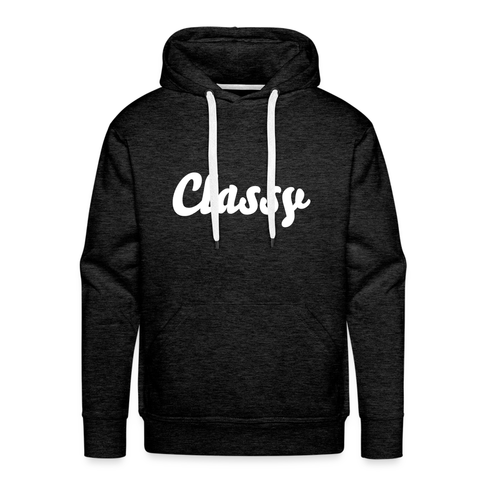 Classy Premium Hoodie - charcoal grey