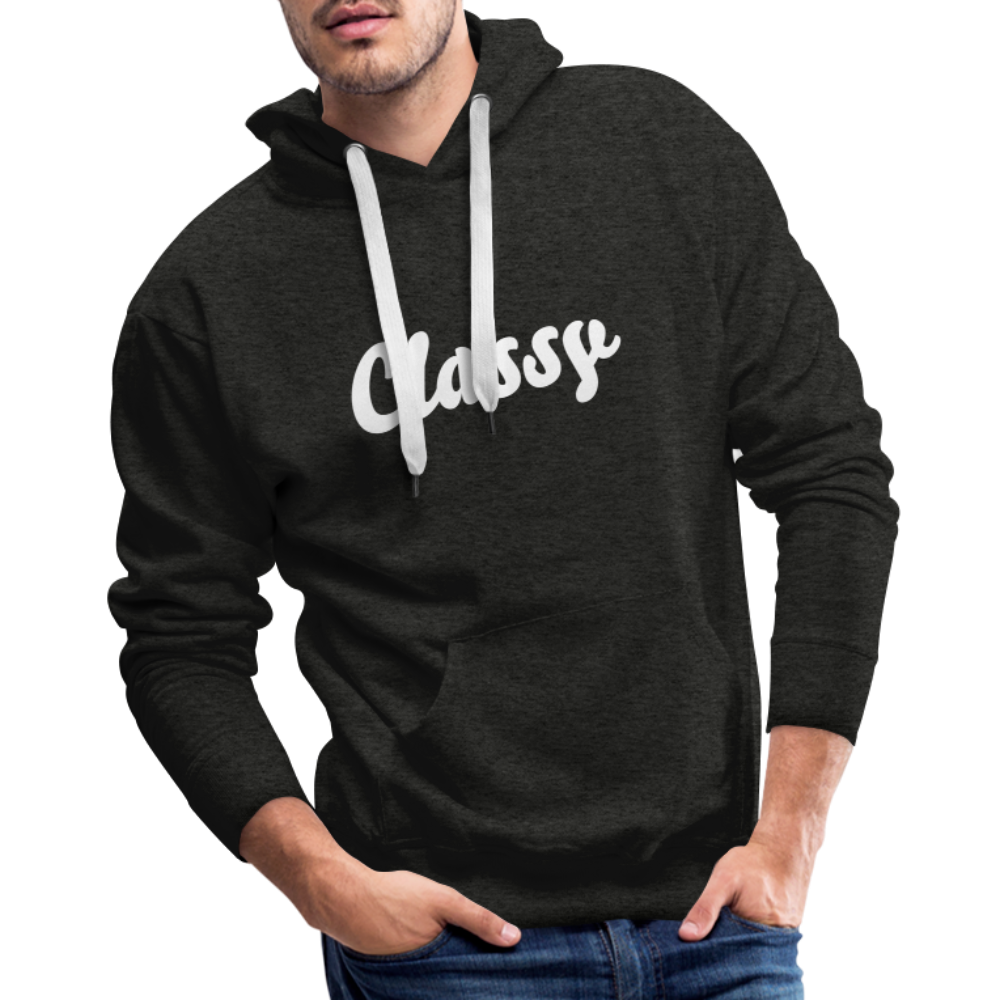 Classy Premium Hoodie - charcoal grey