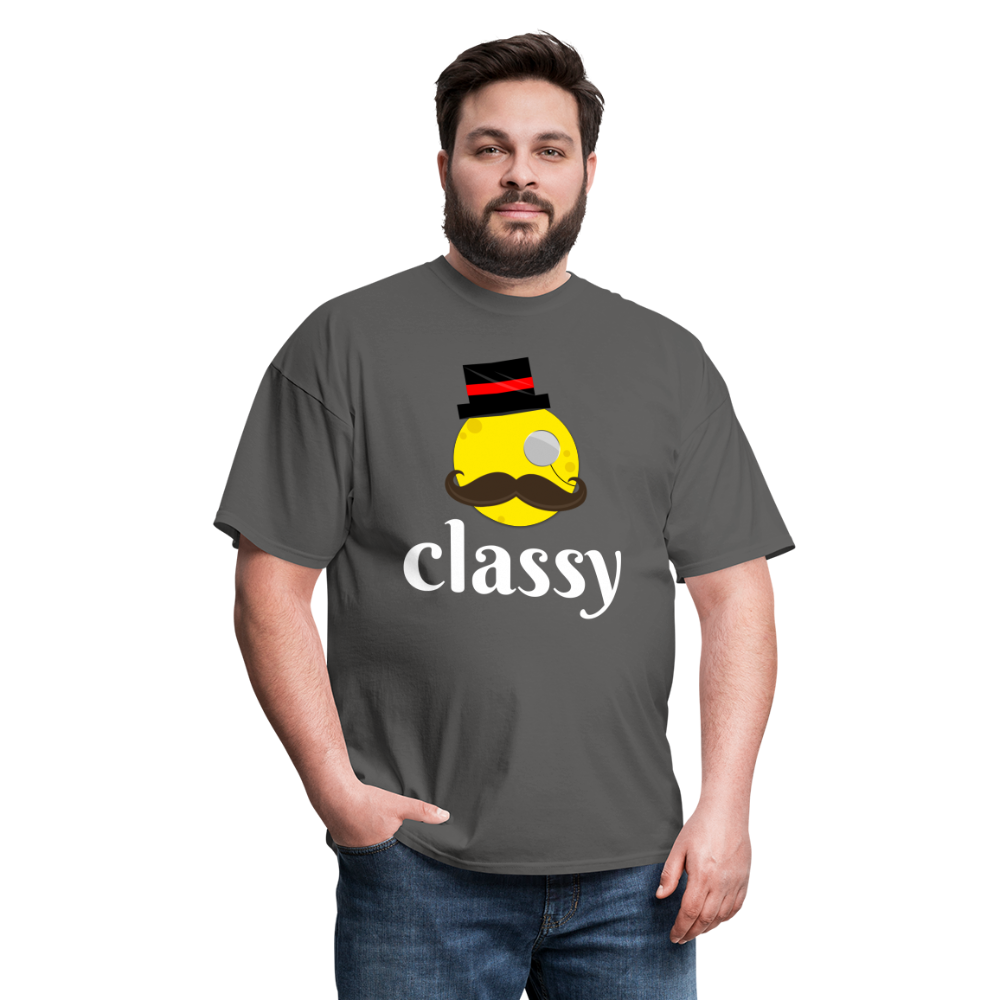 Classy Cheese T-Shirt - charcoal