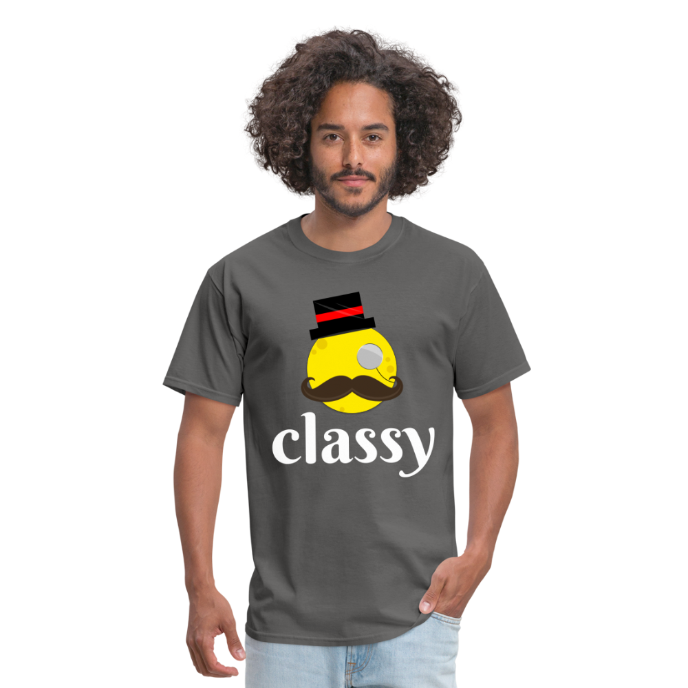 Classy Cheese T-Shirt - charcoal