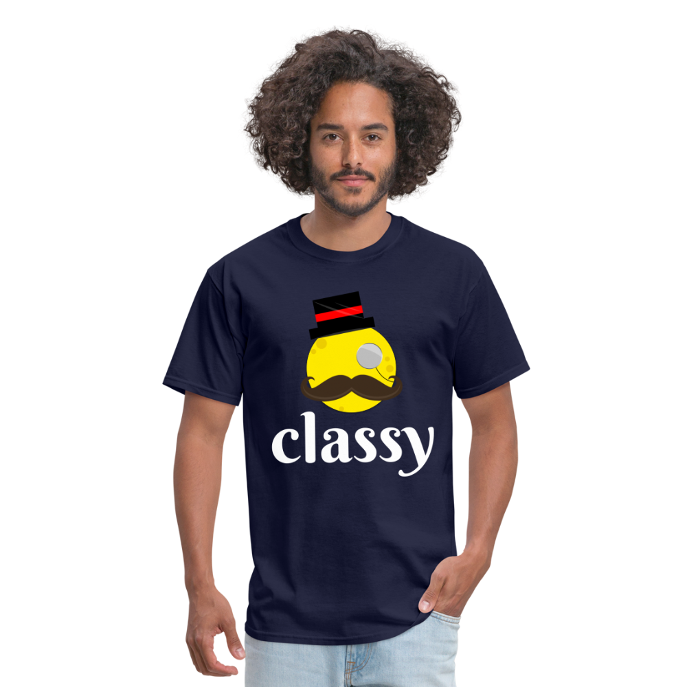 Classy Cheese T-Shirt - navy