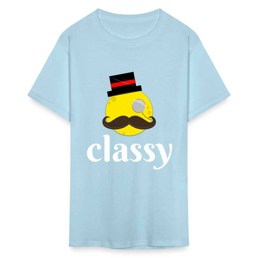 Classy Cheese T-Shirt - powder blue