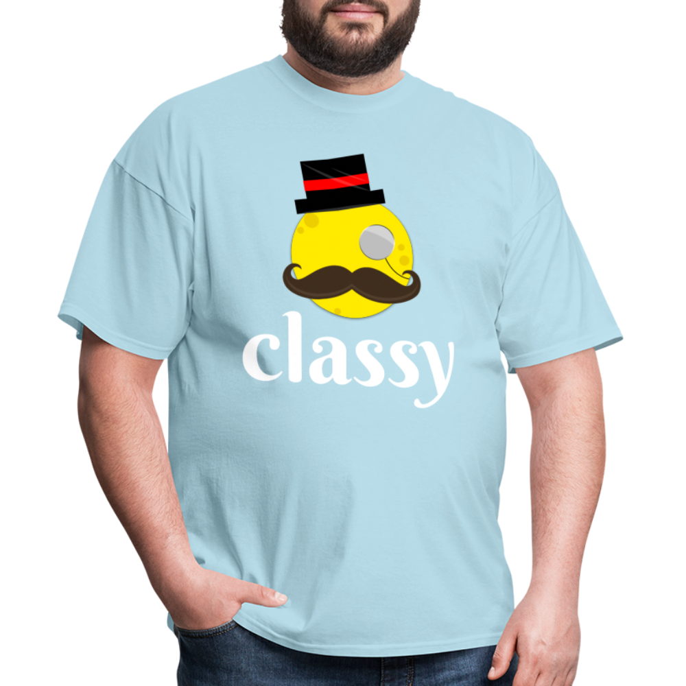 Classy Cheese T-Shirt - powder blue