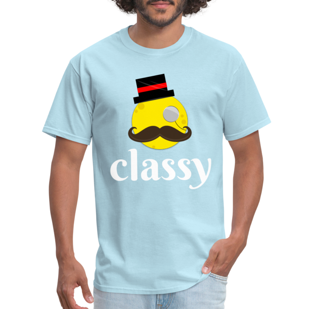 Classy Cheese T-Shirt - powder blue