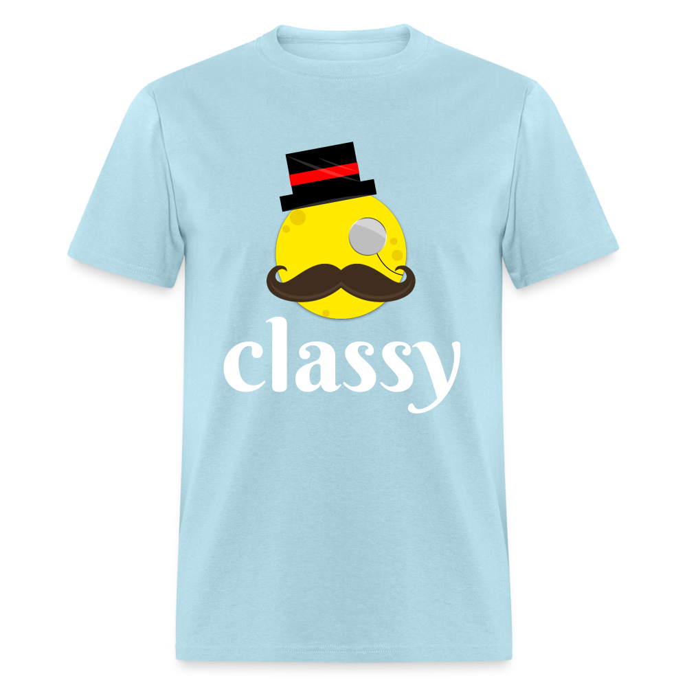 Classy Cheese T-Shirt - powder blue