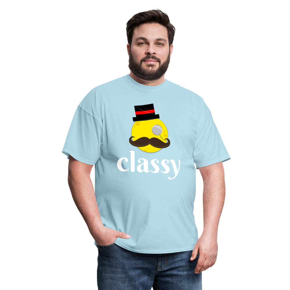 Classy Cheese T-Shirt - powder blue