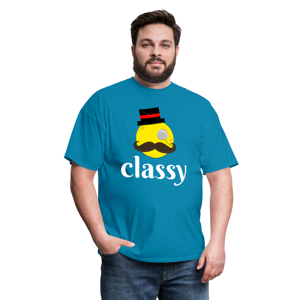 Classy Cheese T-Shirt - turquoise