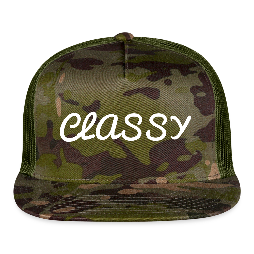 Classy Trucker Cap - MultiCam\green